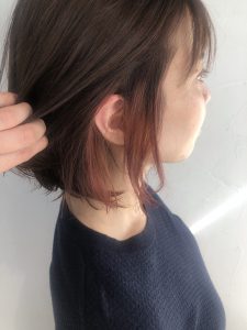 Hair Salon Alice Blog Archive ボブのインナーカラー